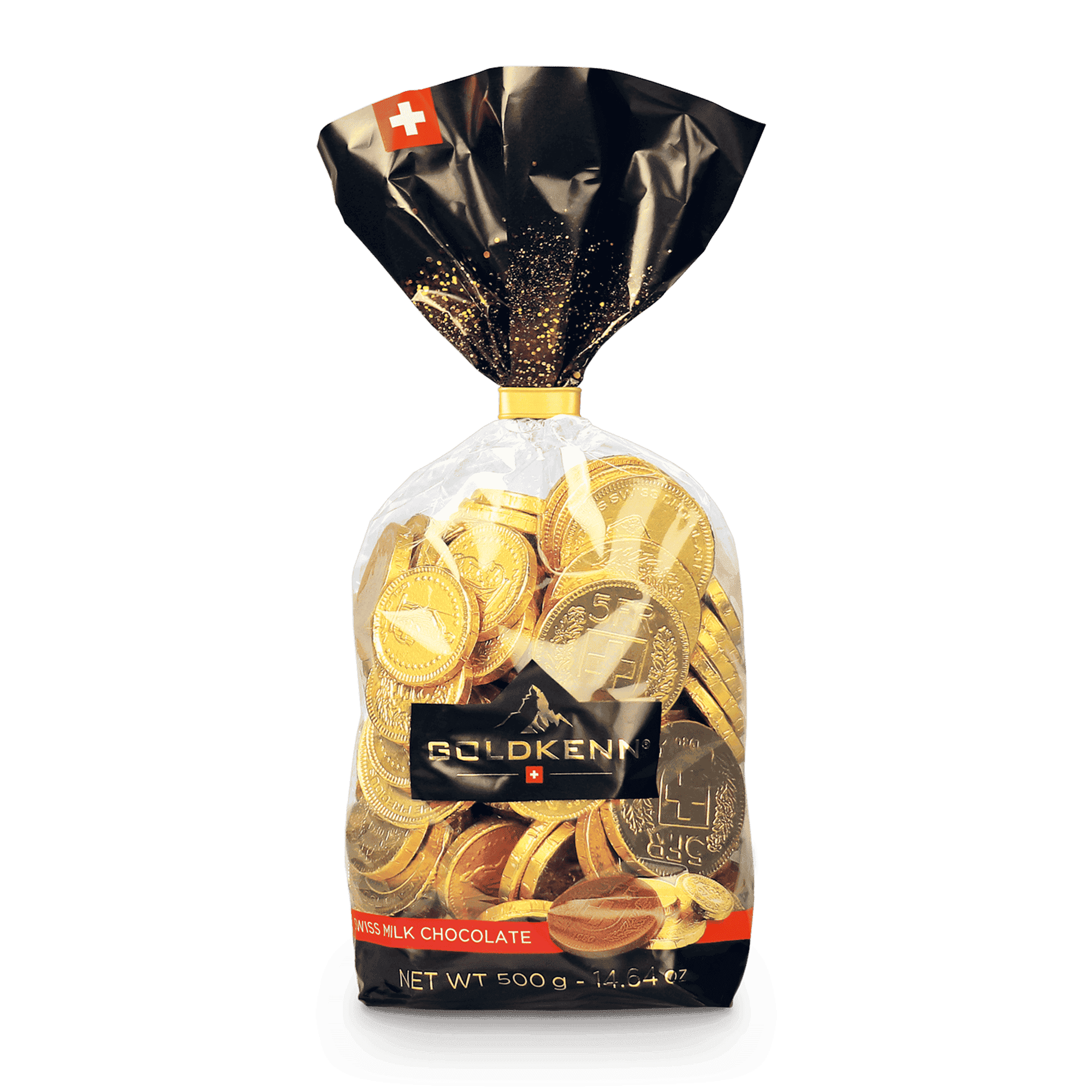 Schokoladen-Goldmünzen in Beutel, 500g