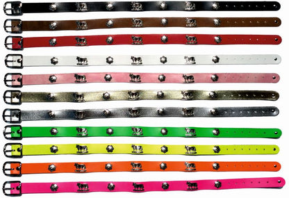 Appenzeller Kinder-Gürtel, 2.5cm breit, Leder