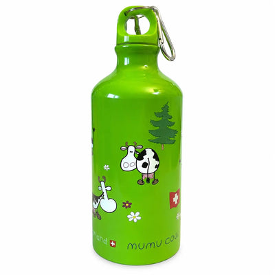 Trinkflasche MUMU COW GRÜN POYA