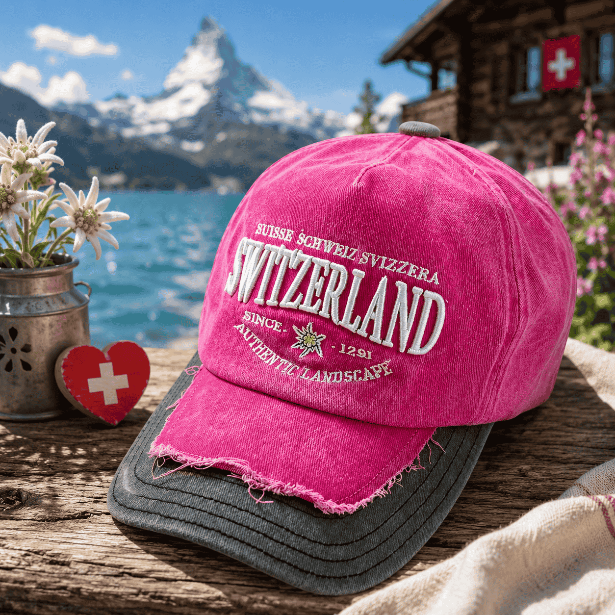 Baseball-Cap Switzerland authentic