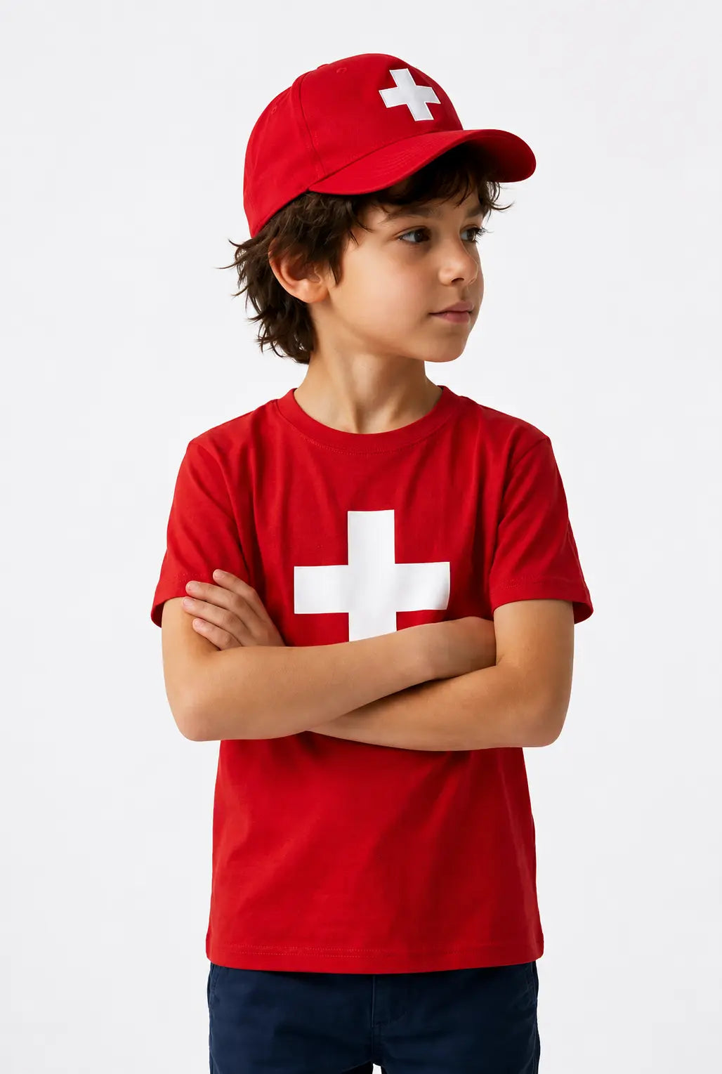 KIDS Cap Schweizerkreuz