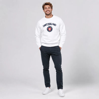 Sweater Switzerland weiss